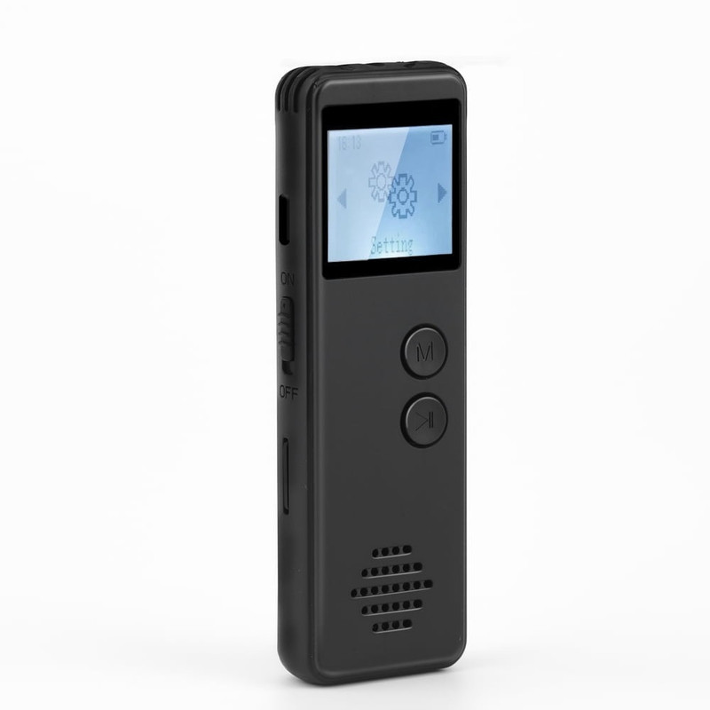 FREDI HD PLUS New Digital Voice Recorder USB Flash Drive Recording 32 GB Voice Recorder(1.2 inch Display)