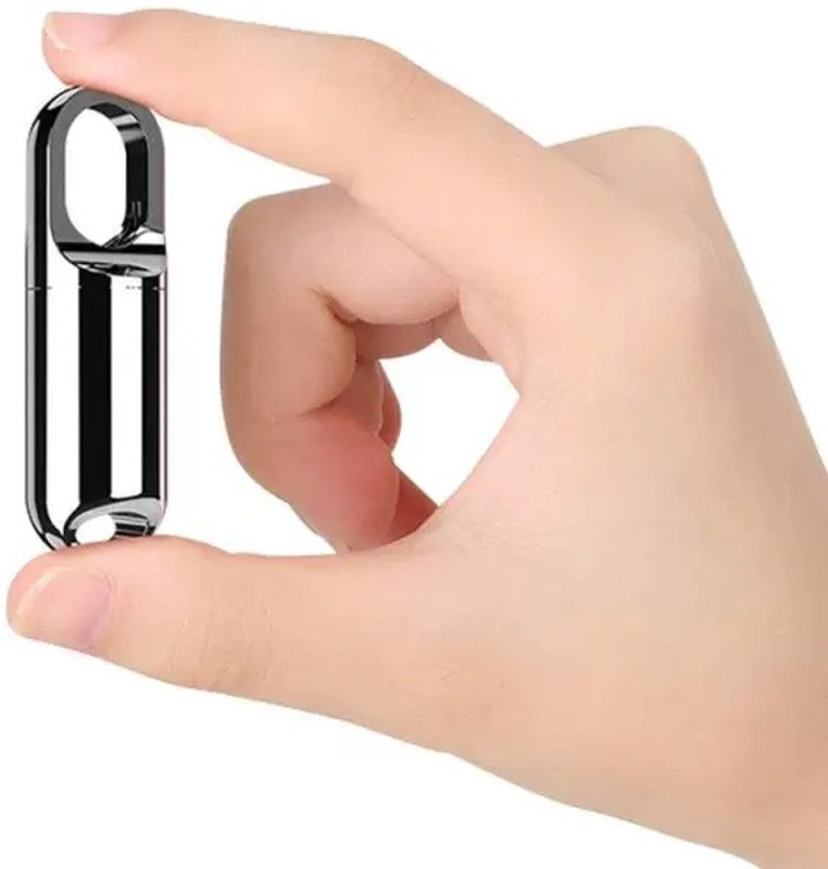 MatLogix Spy Keyring Voice Recorder Hidden 16GB with Long Recording Time 16 GB Voice Recorder(0 inch Display)