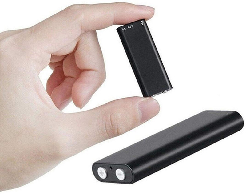 JNKC Mini Small Voice Audio Recorder Storage 8GB | UP to 14 Hours Recording NA Voice Recorder(0 inch Display)