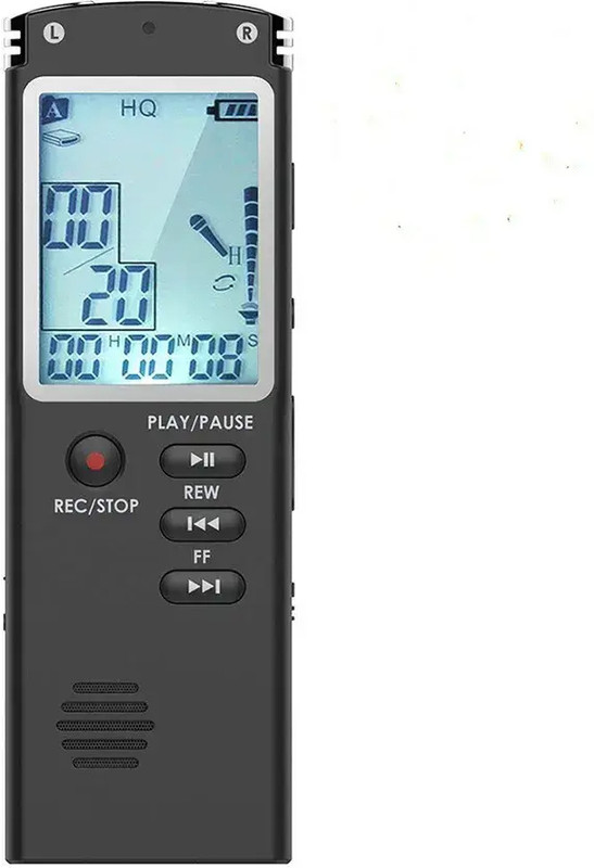 Qiwa Digital Voice Recorder-32 GB & 13 Hours Battery Life 32 GB Voice Recorder(2 inch Display)