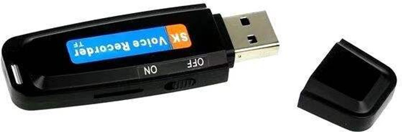FREDI HD PLUS Spy Usb Recorder with Clear HD Voice Recording Feature, One Key On/Off function NA Voice Recorder(0 inch Display)