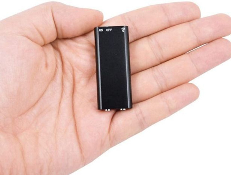 DDLC Digital Voice Recorder 4K Audio Recording,MP3 players mini spy device 8 GB Voice Recorder(0 inch Display)