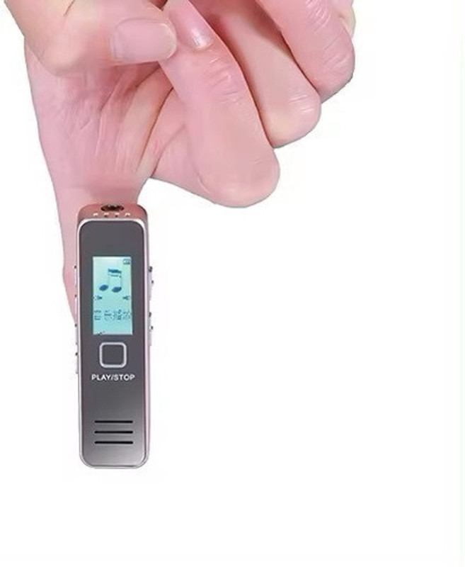 FREDI HD PLUS Mini HD Long Voice Recorder Upto 32GB Memory Supportable (not Included) NA Voice Recorder(1.2 inch Display)