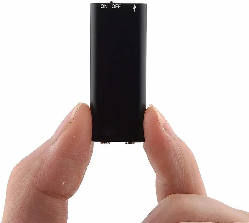 PERAMISYM 8GB Long Hour Audio Recorder – Spy Tool for Lectures 8 GB Voice Recorder(0 inch Display)