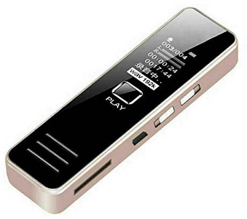TFG Audio Recorder MP3 Player TF Card Support Dictaphone Record Microphone Sound NA Voice Recorder(1 inch Display)