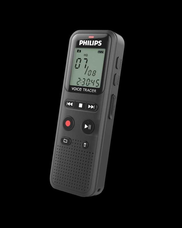 PHILIPS DVT1160 8GB Voice recorder Crystal Clear Sound 8 GB Voice Recorder(1 inch Display)