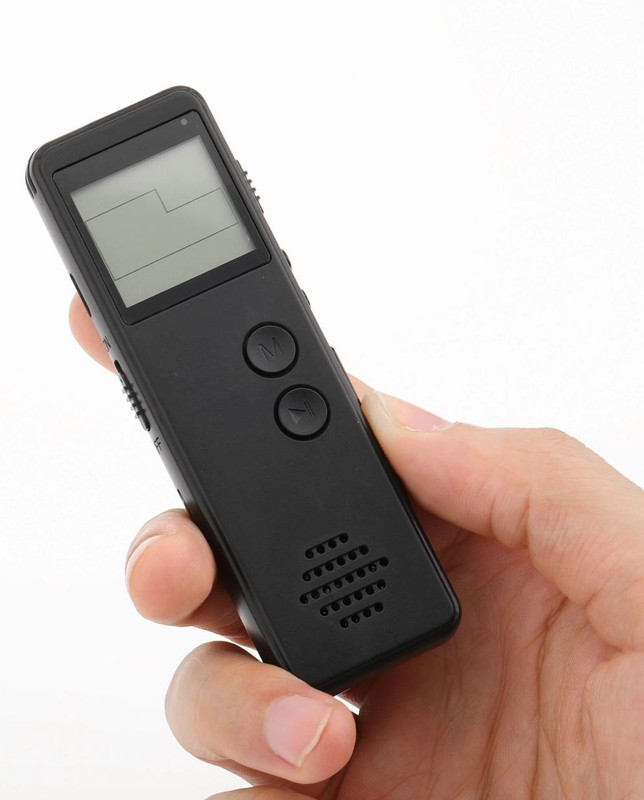 SPYTECTIFY Spy Voice Recorder Support up to 32GB SD Card & 10 Hours Battery Backup NA Voice Recorder(1 inch Display)