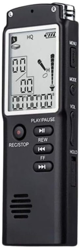 DRUMSTONE 8GB Digital Voice Recorder | USB Audio Recorder for Meetings, Lectures 8 GB Voice Recorder(1 inch Display)