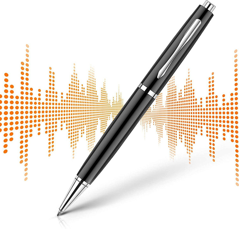 MAYUMI Pen Voice Recorders with Battery Backup of 15 Hours on Single Charge 16 GB Voice Recorder(1.8 inch Display)