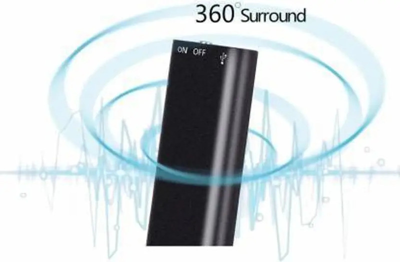 PERAMISYM 8GB Audio Pen Recorder – Secret Spy Tool 8 GB Voice Recorder(0 inch Display)
