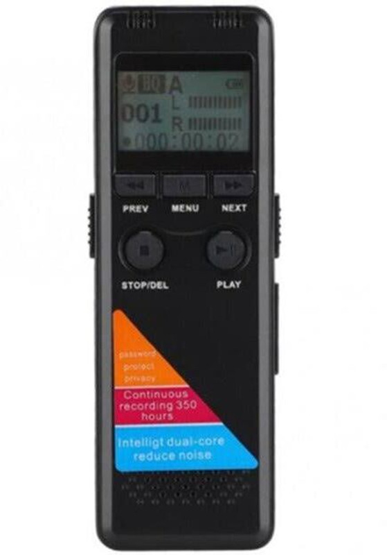 AIGO DGTL 32GB Memory Long Battery Life Recording LED Back Light Screen 32 GB Voice Recorder(2 inch Display)