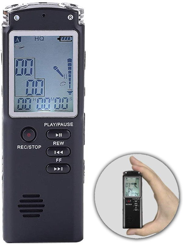 Qaz Latest 2022 T60 8GB Professional Digital Voice Recorder with Speaker for Meeting 8 GB Voice Recorder(0 inch Display)