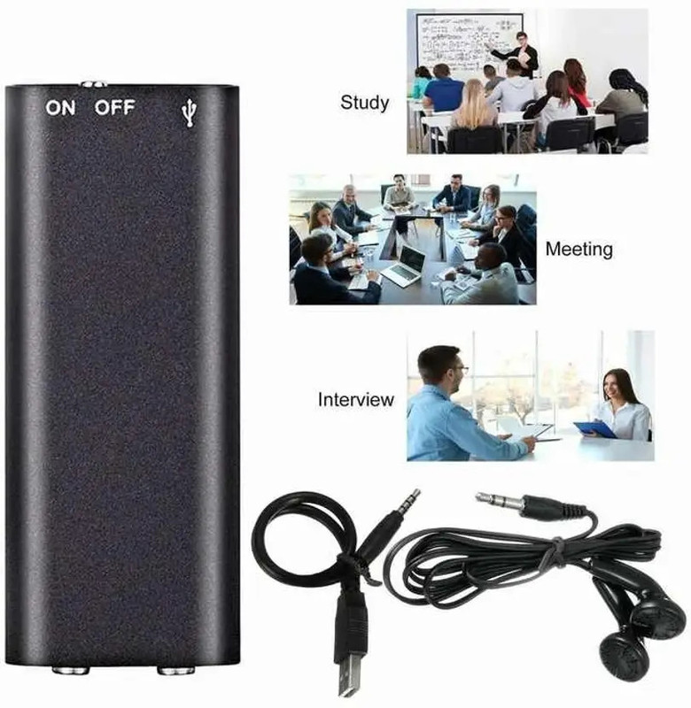 PERAMISYM Voice Activated Recorder – Spy Device 8GB 8 GB Voice Recorder(0 inch Display)
