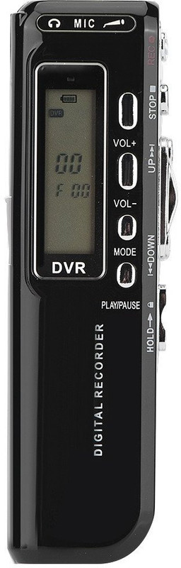 GUPTAVISION Digital Voice Recorder – Multi-Language, Phone Call Recording, 4 Recording Modes 8 GB Voice Recorder(1.5 inch Display)