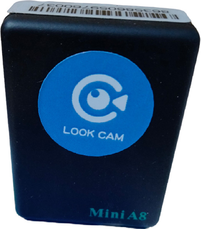 lookcam Mini A8 Hidden Voice Recorder | SOS Button Live Listening Rechargeable NA Voice Recorder(0 inch Display)