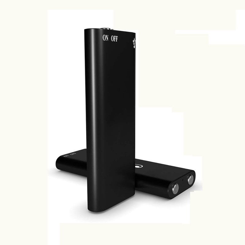 Qaz Tiny HD Hidden Micro Digital Voice Audio Recorder Device Dictaphone 8GB Inbuilt 8 GB Voice Recorder(0 inch Display)