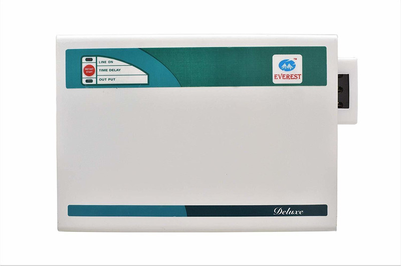 EVEREST EW 400 DELUX Stabilizer Upto 1.5 ton AC (Working Range : 170 V to 270 V)(White)