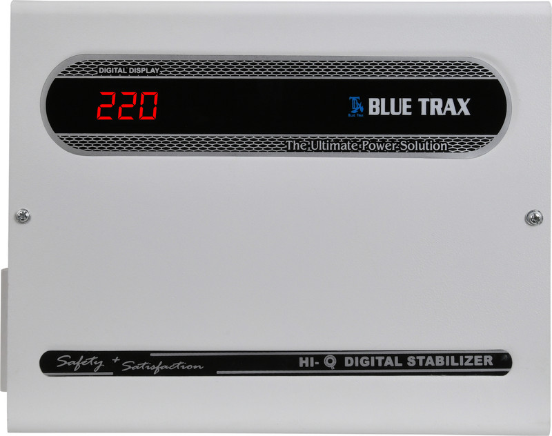 BLUE TRAX 500VA 220V to 110V, StepDown Voltage Converter Transformer for US Appliances Compact TableTop Aluminium Core Stabilizer Efficient Safe Lightweight for Home(Grey)