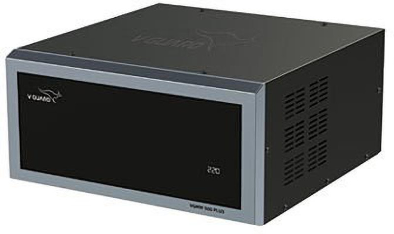 V-Guard VGMW 500 Plus (90 VAC – 300 VAC) With 15 Amp. Capacity Electronics Voltage Mainline Stabilizer(Black)