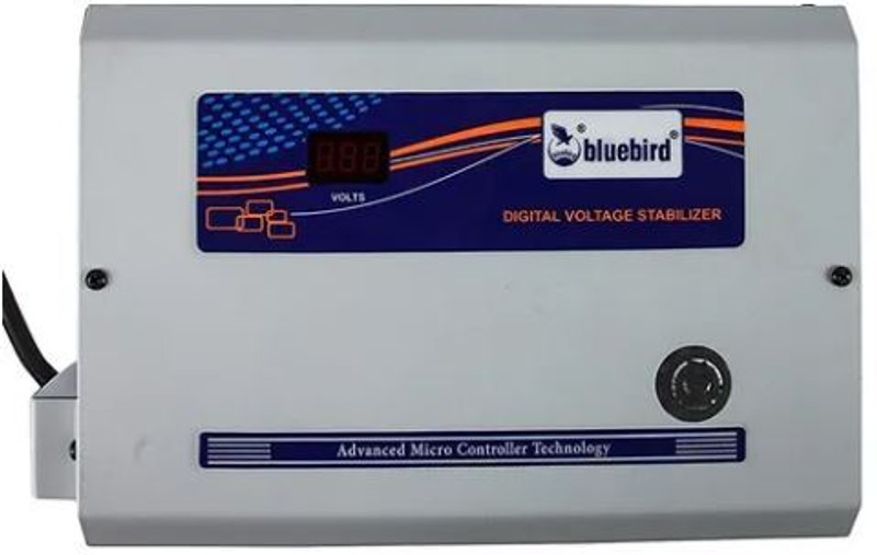 Bluebird BA417 4KVA 150V-280V DIGITAL VOLTAGE STABILIZER FOR 1 AC UPTO 1.5 TON(Light Grey)