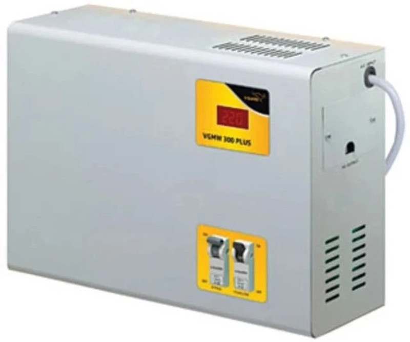 V-Guard VGMW 300 Digital Mainline Voltage Stabilizer 9A (90V-300V) Mainline Voltage Stabilizer(Grey)
