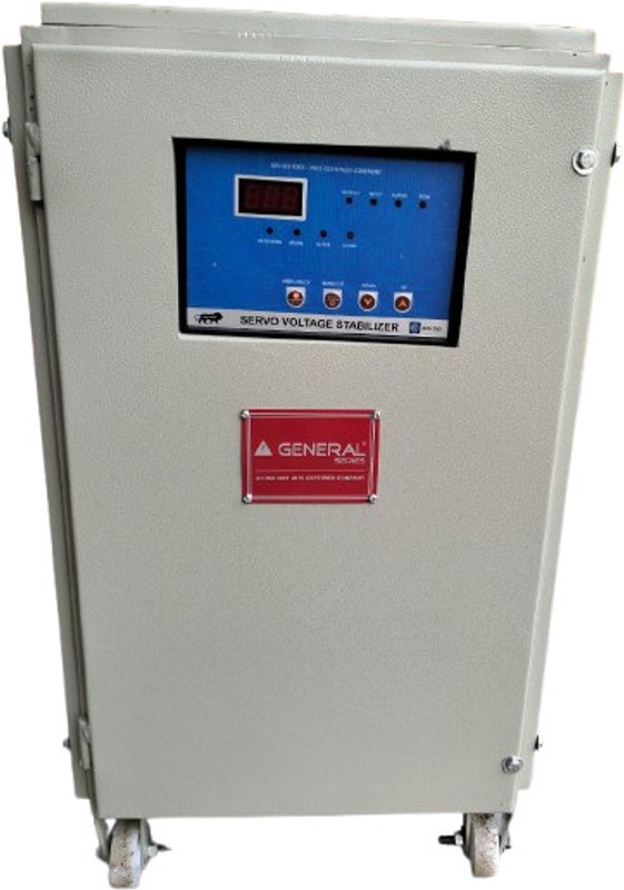GENERAL SERIES 15KVA servo stabilizer specially design for crypto mining machine FLOOR MOUNTED(Grey)