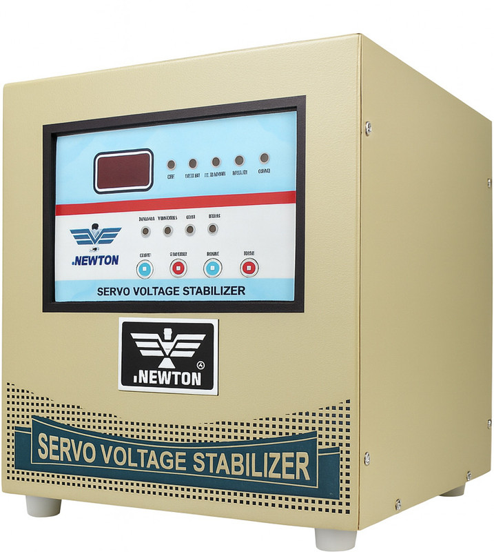 INEWTON 5KVA SERVO VOLTAGE STABILIZER Servo Voltage Stabilizer(GRAY)