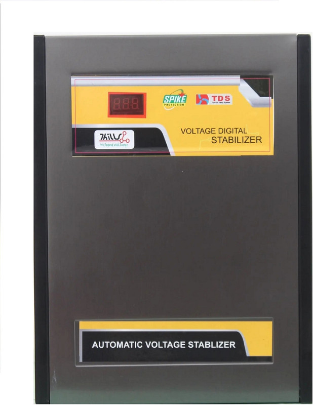 7hills A904 Electronic Voltage Corrector 4KVA – Stabilizer 90-290V Input, 200-245V Output(Grey)