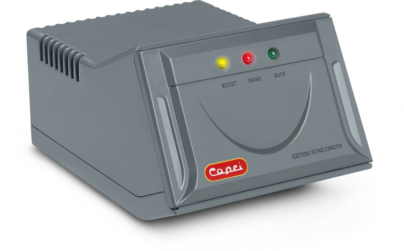 CAPRI AB-50 voltage stabilizer suitable for refrigerator with (135-275V) Range Table mount(Grey)