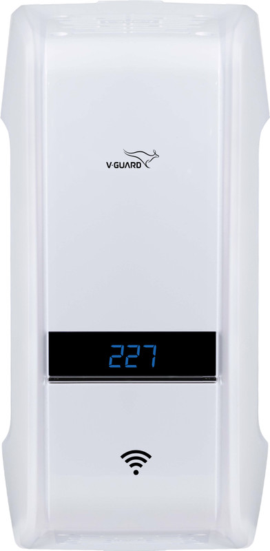 V-Guard Denor iD4 2040 Smart Voltage Stabilizer(Glacier White)