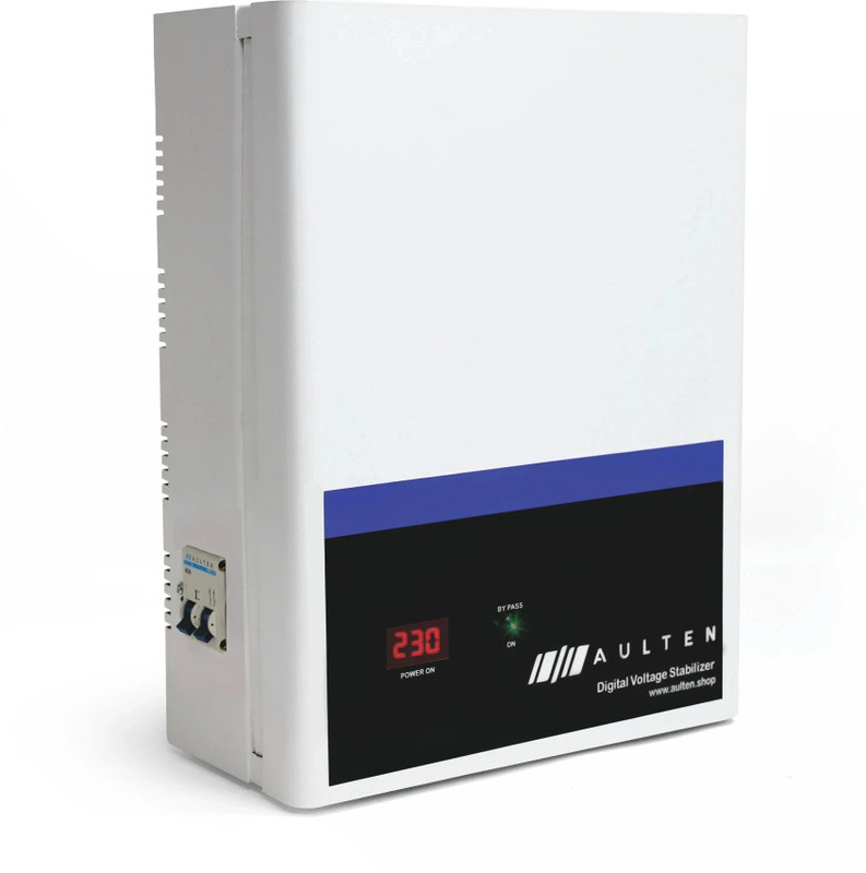 Aulten 3 KVA 90V - 300V 2400W Mainline Voltage Stabilizer for Home(White)