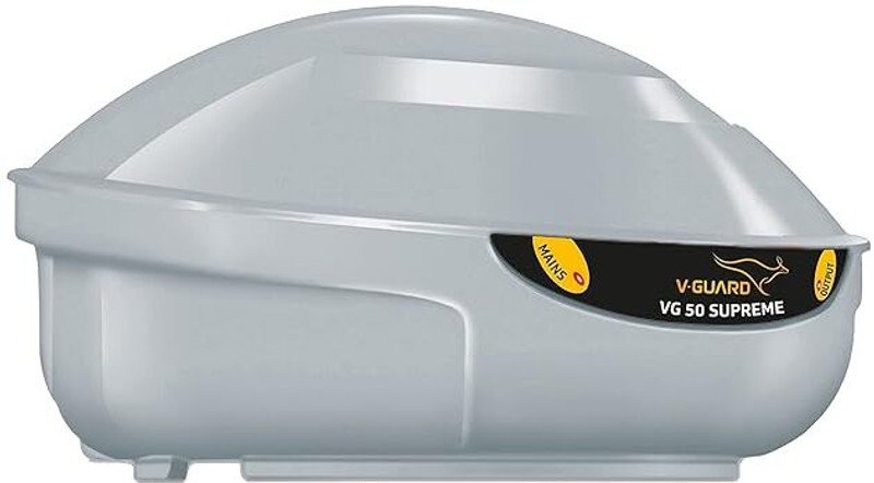V-Guard VG 100 for Refrigerator up to 600L (135V To 280V) Voltage Stabilizer(Gray)