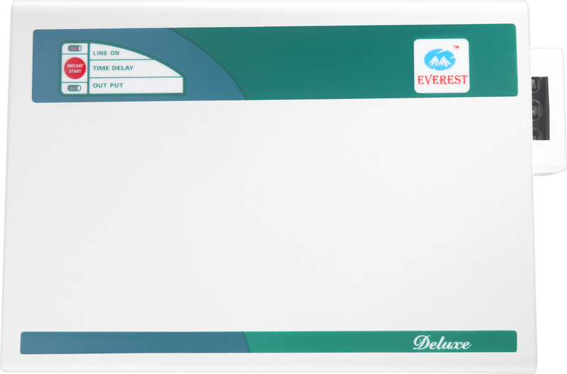 EVEREST EW 400 DELUX Stabilizer Upto 1.5 ton AC (Working Range : 170 V to 270 V)(White)