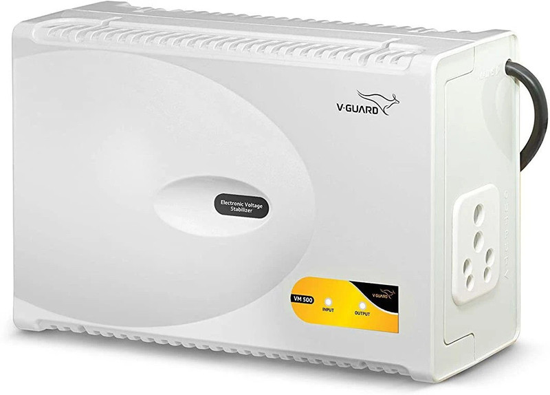 V-Guard VM 500 Voltage Stabilizer(White)