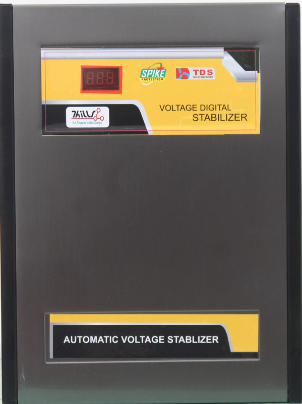 7hills 7HA13C490 90-285V COPPER VOLTAGE STABILIZER(Grey)