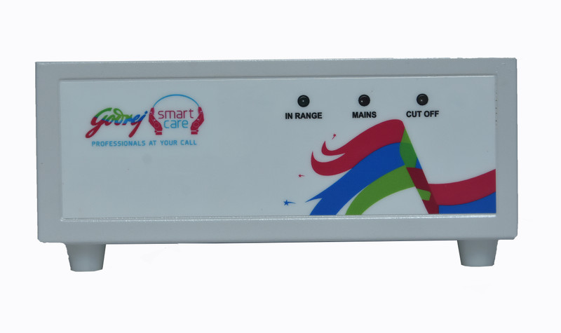 Godrej Refrigerator Stabilizer G500 X8-130V to 280V Voltage Stabilizer(White)