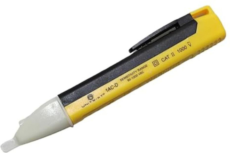 Gilhot Non-Contact AC Voltage Detector Pen (90–1000V) | LED Indicator | CAT II 1000V Analog Voltage Tester