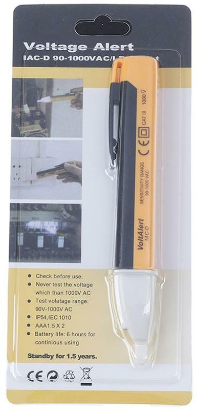 Hillgrove High Non Contact Pen with Flashlight & Sound Analog Voltage Tester