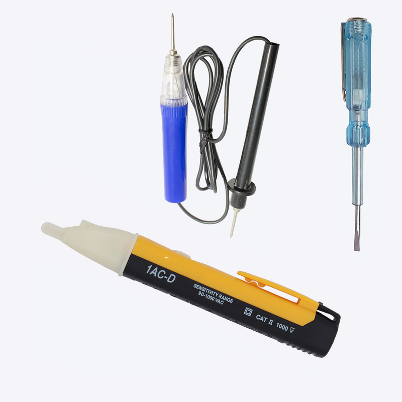 Walkers WK154M1 Electrical Line Tester+Non Contact Voltage Tester with Continuity Tester Analog Voltage Tester
