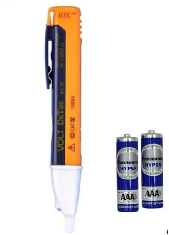 uptodateprouducts HTC AC-II Voltage Tester, AC 90V~1000V Analog Voltage Tester