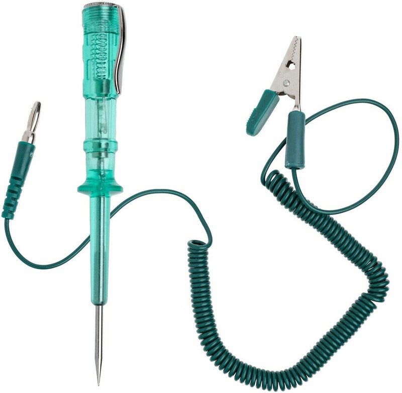 AS TOOL CENTER High Quality 1PC DC 6V-24V Car Circuit Tester For automobile, motorcycle Digital Voltage Tester