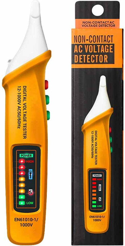 uptodatetools Digital AC Voltage Meter Multimeter Pen 12-1000V Smart Sensor Tester Digital Voltage Tester