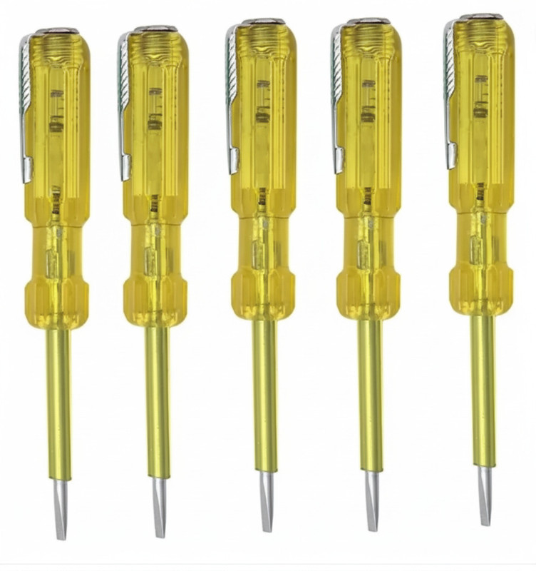 MAZBOOT Set of 5 Electric Voltage Tester Analog Voltage Tester