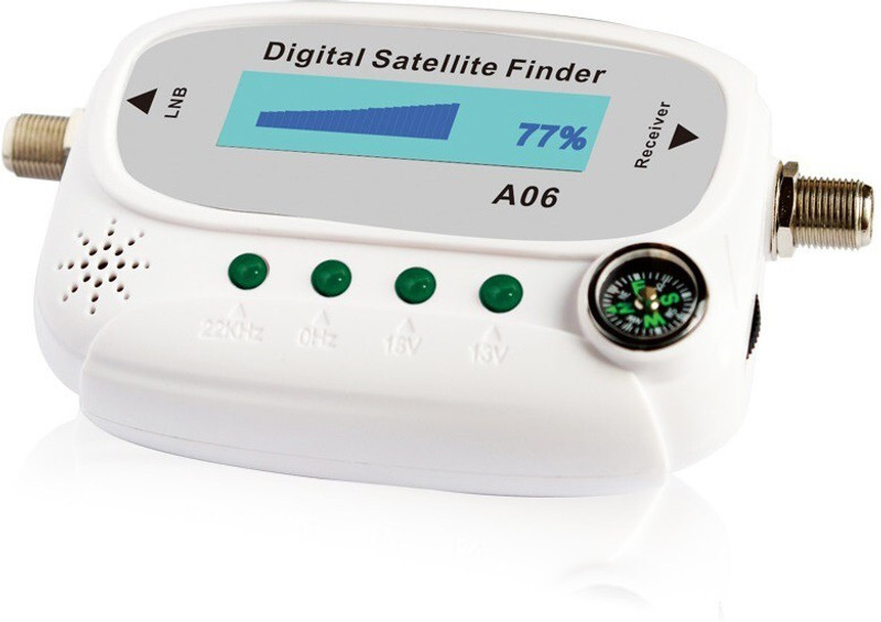 Divinext A06 New Arrival with Buzzer Sound & Compass Digital Satellite Finder Signal Mete Digital Voltage Tester