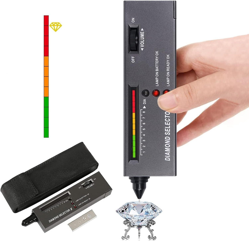 BEANO Diamonds Selector 2 Original Gemstone Checking Genuine Machine Professional Analog Voltage Tester