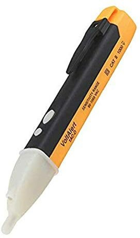 OZONIDE AC Voltage Line Tester With Buzzer And LED Torch Light Digital Voltage Tester
