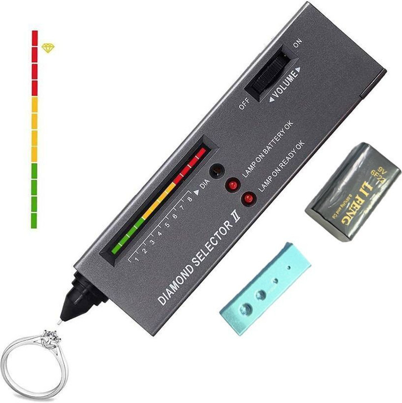 EPITECH MART Gem Stone Tester Machine Stone Checking Machine diamond tester pen Digital Voltage Tester