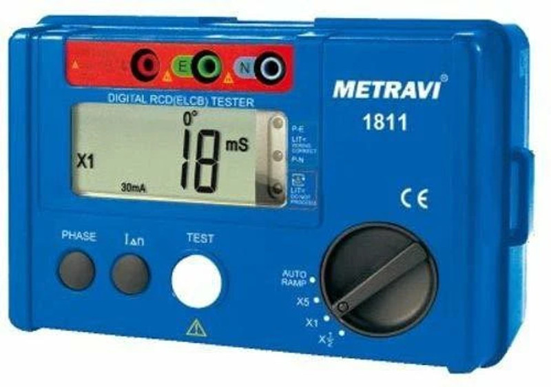 Metravi Metravi 1811 RCD/ELCB Tester Digital Voltage Tester
