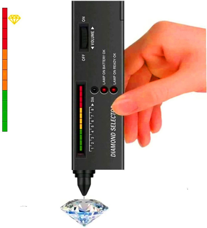DYTOOLS Tool for Novice and Expert, Thermal Conductivity Meter(Diamond Tester) Digital Voltage Tester