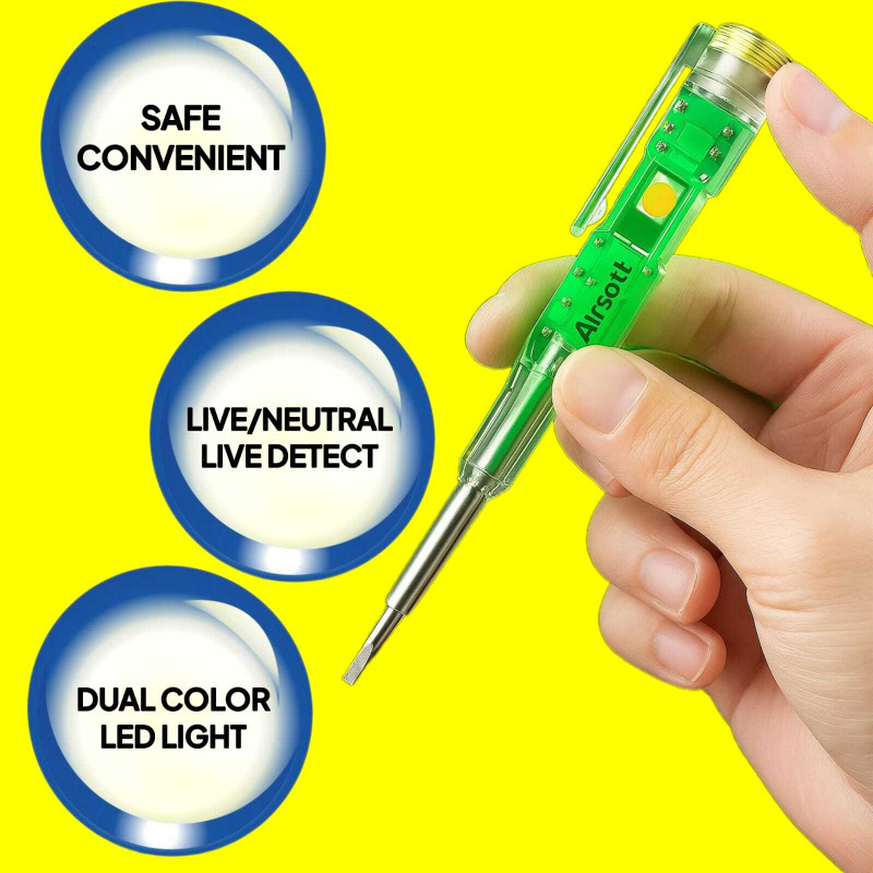 AirSoft Voltage Tester Pen | Electric Test Pen | Smart Electrical Testing Tool Digital Voltage Tester